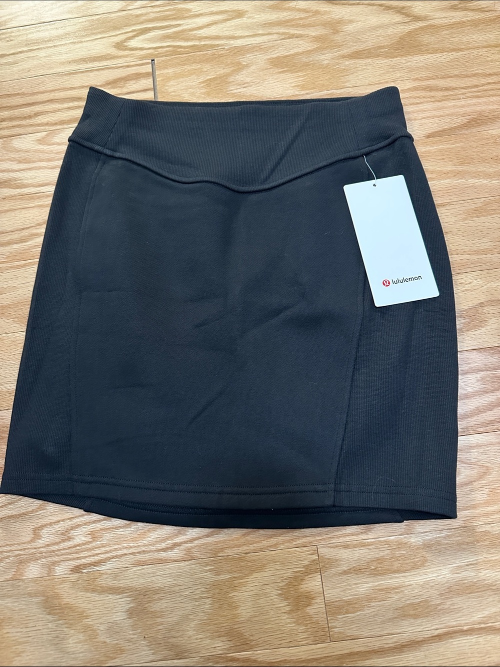 lululemon athletica Black Mini Athletic Skirt